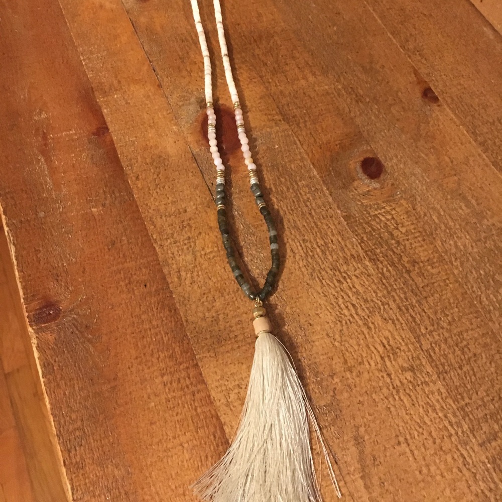 Stella & Dot Tassel Necklace